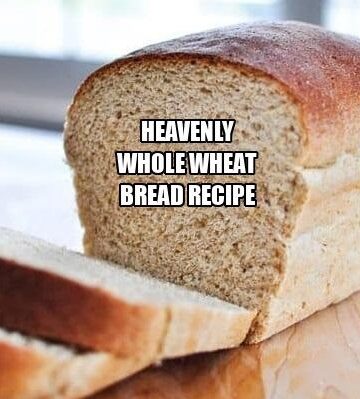 Heavenly Whole Wheat Bread Recipe