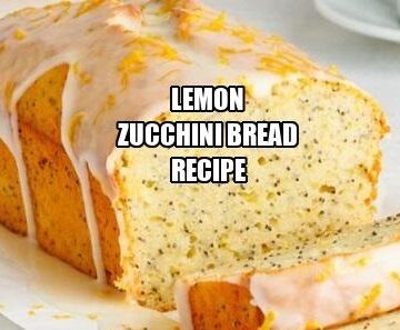 Lemon Zucchini Bread Recipe