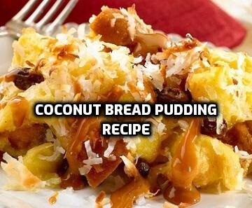 coconut bread pudding recipe