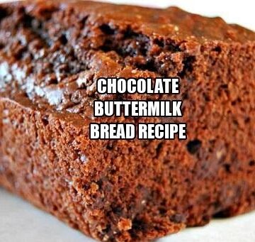 Chocolate Buttermilk Bread Recipe