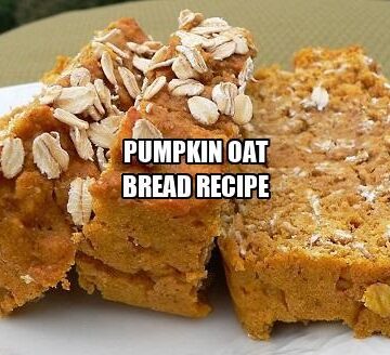 Pumpkin Oat Bread Recipe