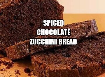 Spiced Chocolate Zucchini Bread