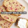 Cranberry Bread Recipe