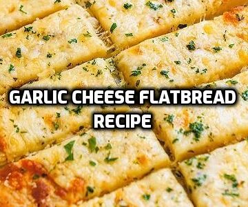 Garlic Cheese Flatbread Recipe