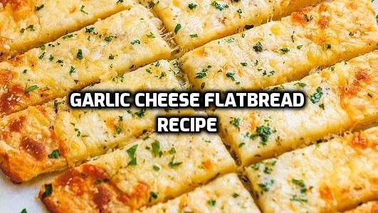 Garlic Cheese Flatbread Recipe