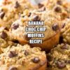 Banana Choc Chip Muffins Recipe