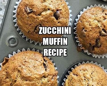 Zucchini Muffin Recipe