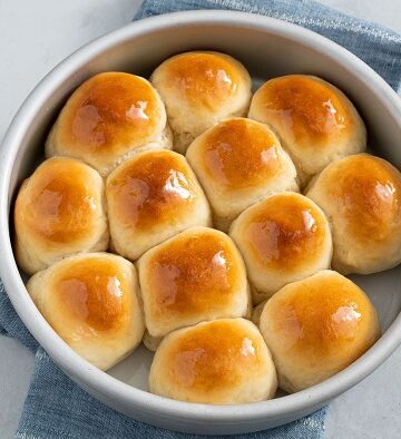 Easy Bread Rolls Recipe