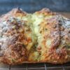 Cheddar Soda Bread with Spring Onion Butter Recipe