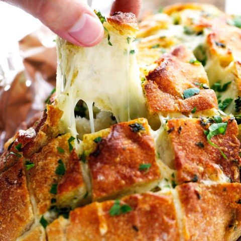 Pull Apart Garlic Breads Recipe